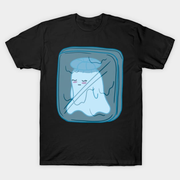 Little Ghost Frost T-Shirt by nathalieaynie